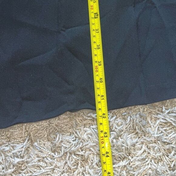 NWT Eileen Fisher Silk Georgette Crepe Trench Coat Women’s Medium Black - Picture 8 of 16